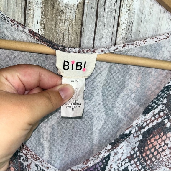 Bibi Snake Skin Combo Blouse - Picture 5 of 5